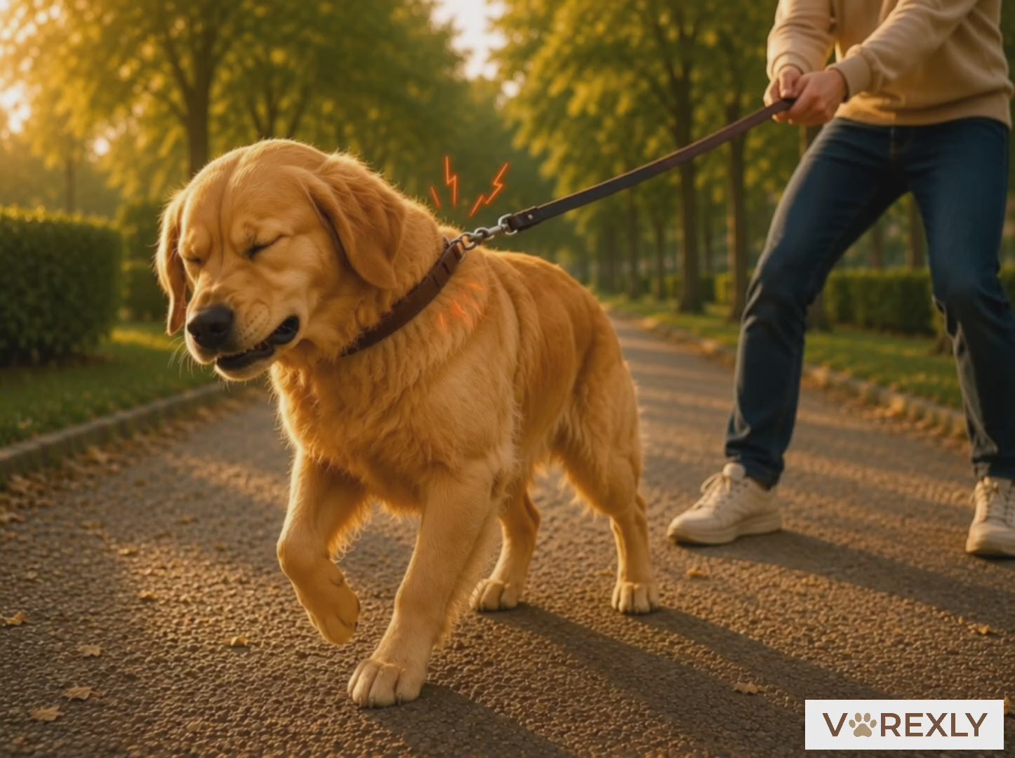 Charger la vidéo : Le harnais dos-clip active le réflexe d’opposition — ton chien tire, tu tires, tout le monde souffre. À chaque traction, ses vertèbres cervicales sont compressées. Une douleur invisible mais bien réelle.